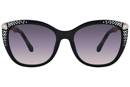 Roberto Cavalli Cat-eye Black Sunglasses Model: TALITHA-978S-01B