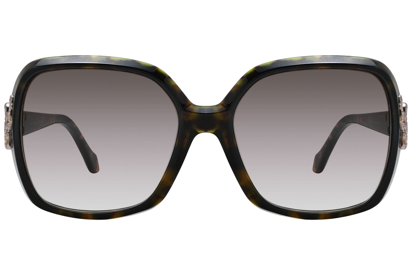 Roberto Cavalli Geometric Tortoise Sunglasses Model: YILDON-1016-52F