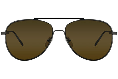 Salvatore Ferragamo Aviator Brown Sunglasses Model: SF174S-021 Front View