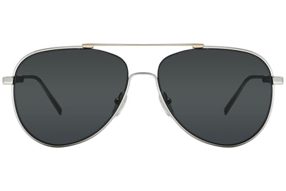 Salvatore Ferragamo Aviator Gray Sunglasses Model: SF174S-035 Front View