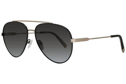 Salvatore Ferragamo Aviator Gray Sunglasses Model: SF204S-307 Side View