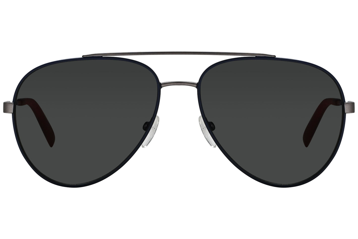 Salvatore Ferragamo Aviator Gray Sunglasses Model: SF204S-414 Front View