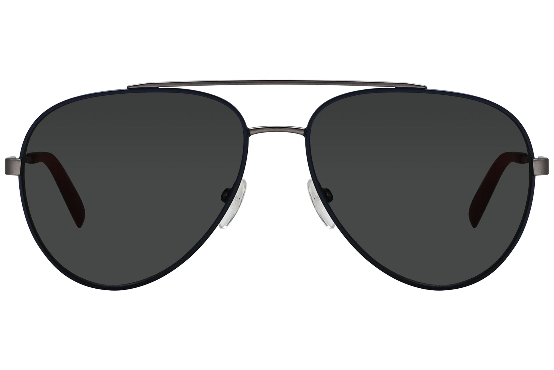 Salvatore Ferragamo Aviator Gray Sunglasses Model: SF204S-414 Front View