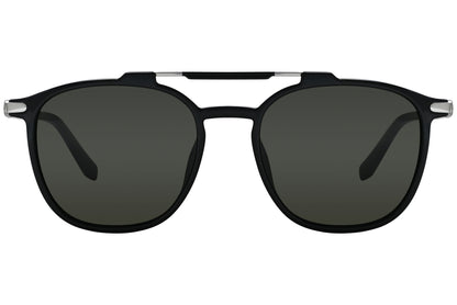 Salvatore Ferragamo Aviator Black Sunglasses Model: SF893S-001 Front View