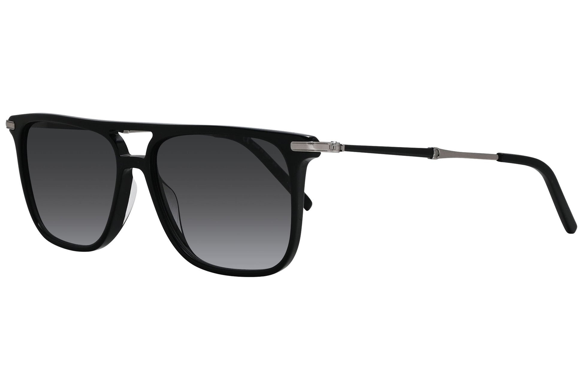 Salvatore Ferragamo Wayfarer Gray Sunglasses Model: SF966S-001 Side View