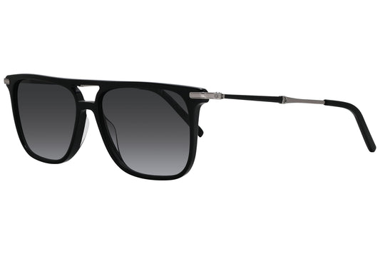 Salvatore Ferragamo Wayfarer Gray Sunglasses Model: SF966S-001 Side View