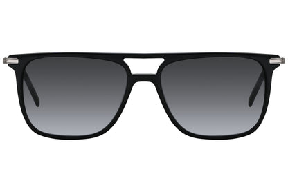 Salvatore Ferragamo Wayfarer Gray Sunglasses Model: SF966S-001 Front View