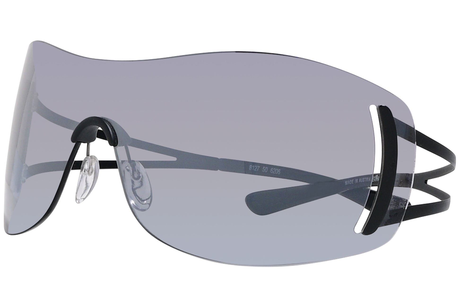 Silhouette sunglasses side view