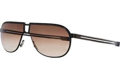 Strada Del Sole Aviator Bronze Sunglasses Model: 004-BRONZE