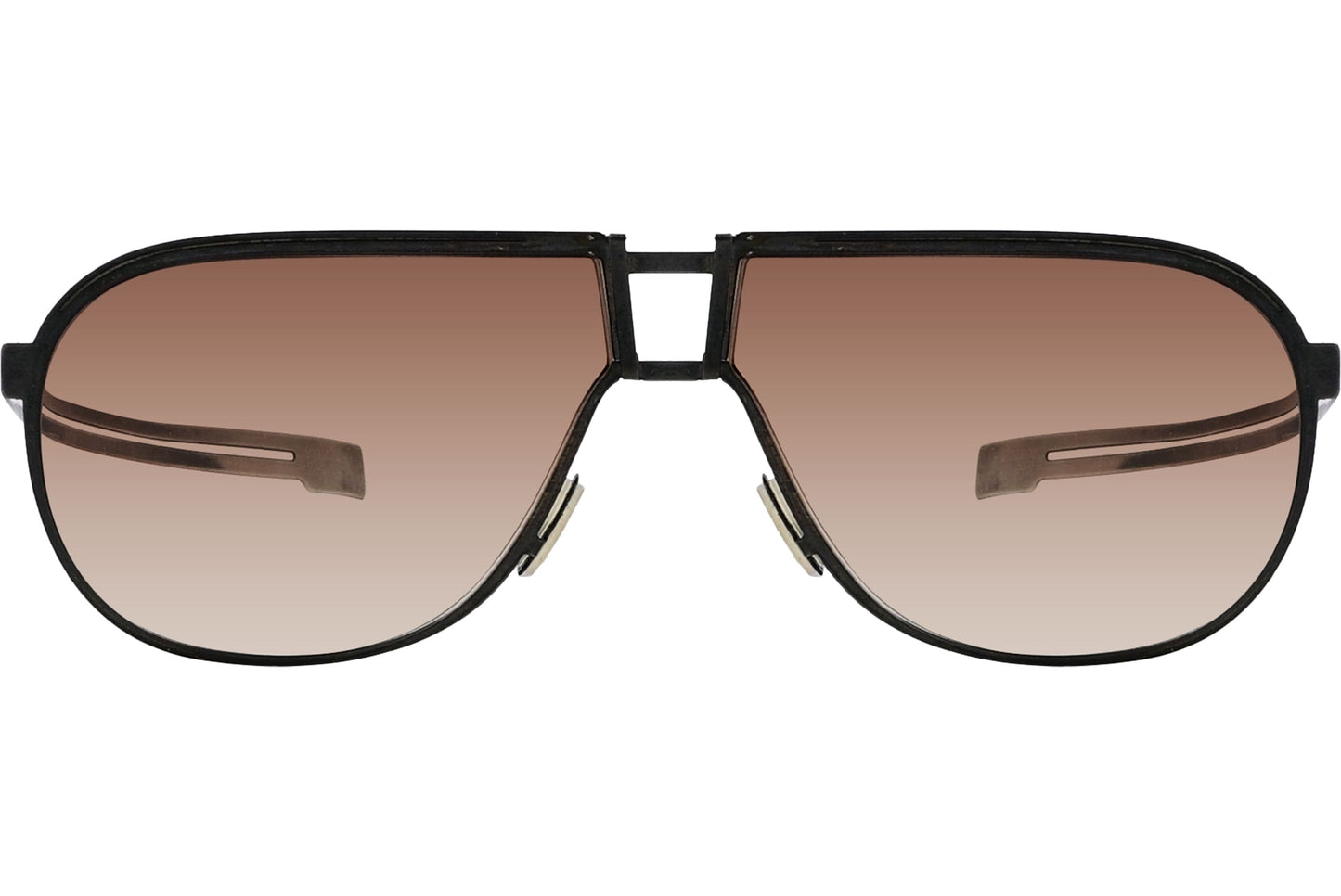 Strada Del Sole Aviator Bronze Sunglasses Model: 004-BRONZE