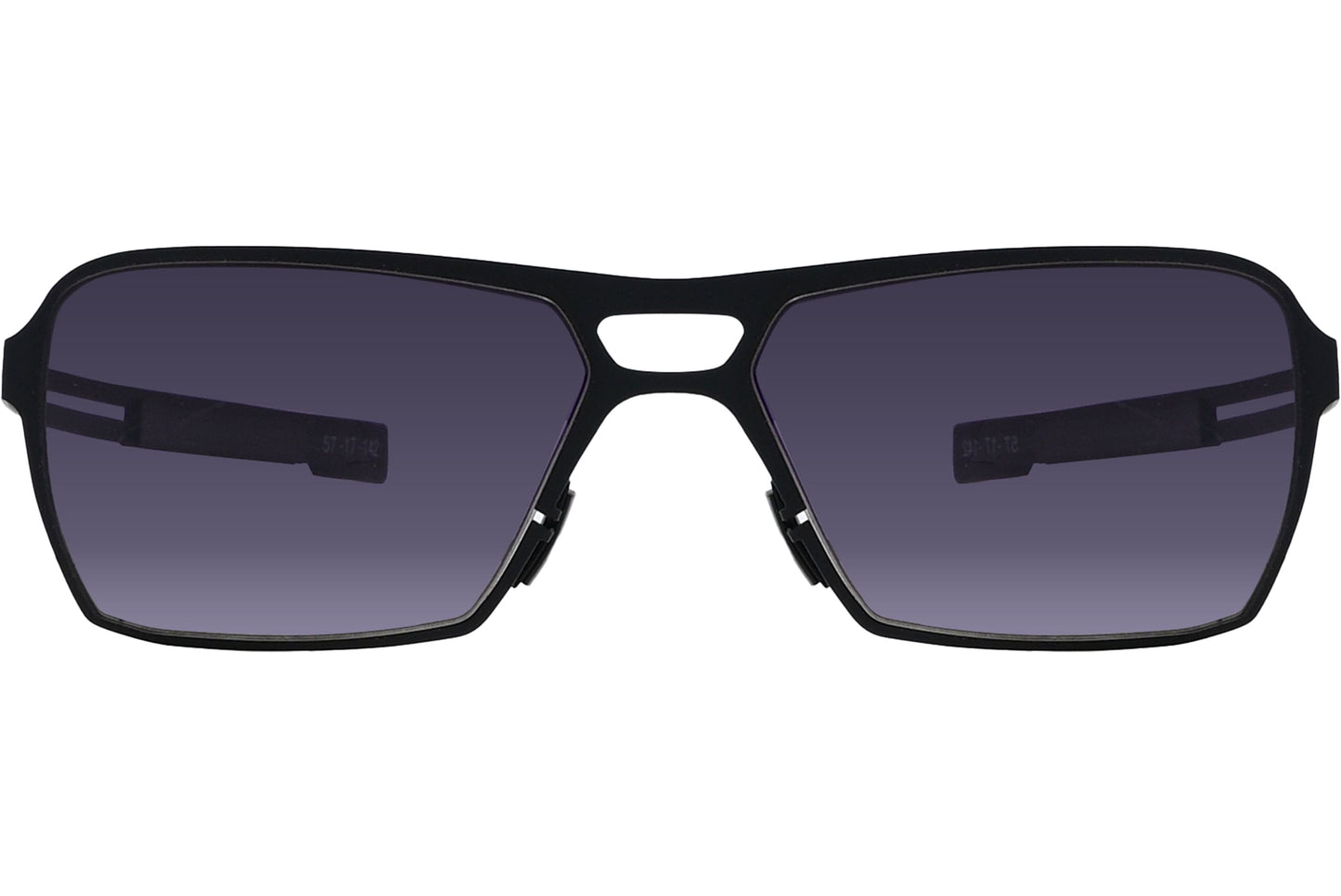 Strada Del Sole Aviator Purple Sunglasses Model: 073-BLACK-PURPLE