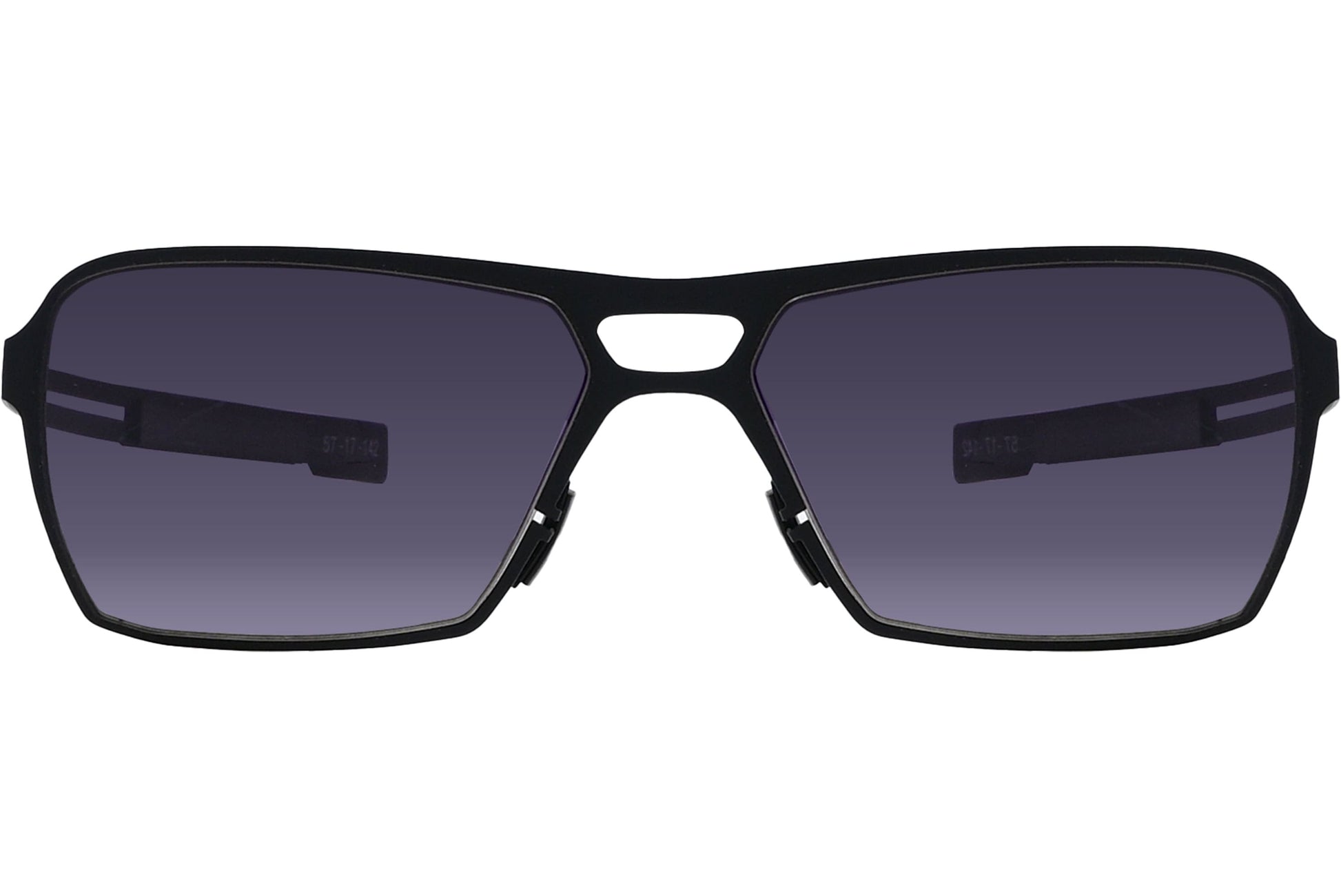 Strada Del Sole Aviator Purple Sunglasses Model: 073-BLACK-PURPLE