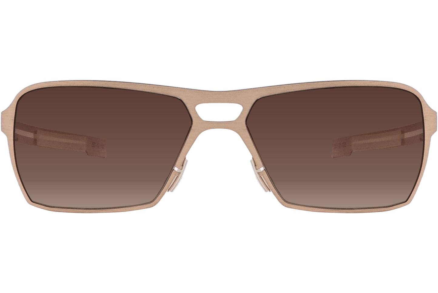 Strada Del Sole Aviator Bronze Sunglasses Model: 073-BRONZE-MAROON