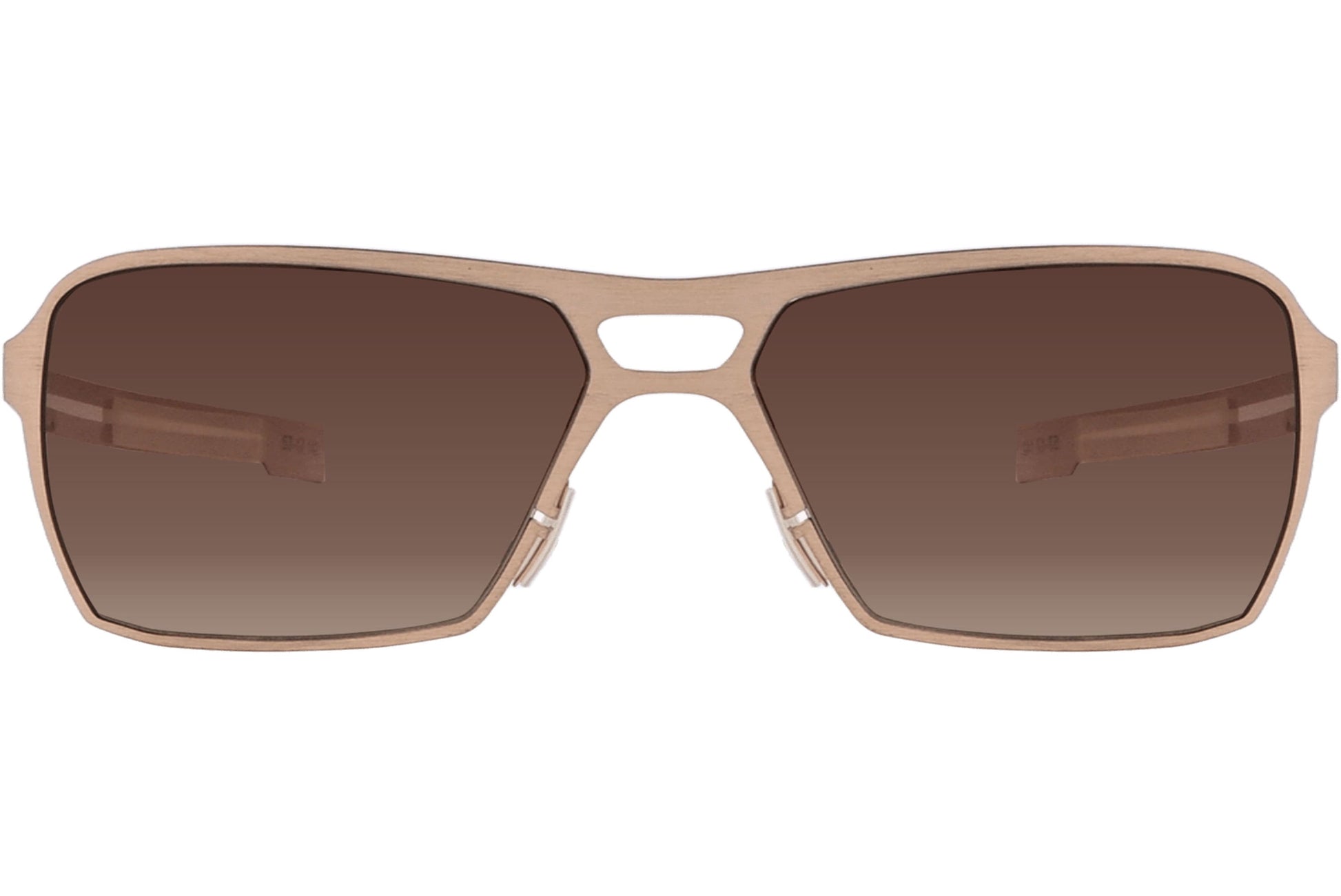 Strada Del Sole Aviator Bronze Sunglasses Model: 073-BRONZE-MAROON