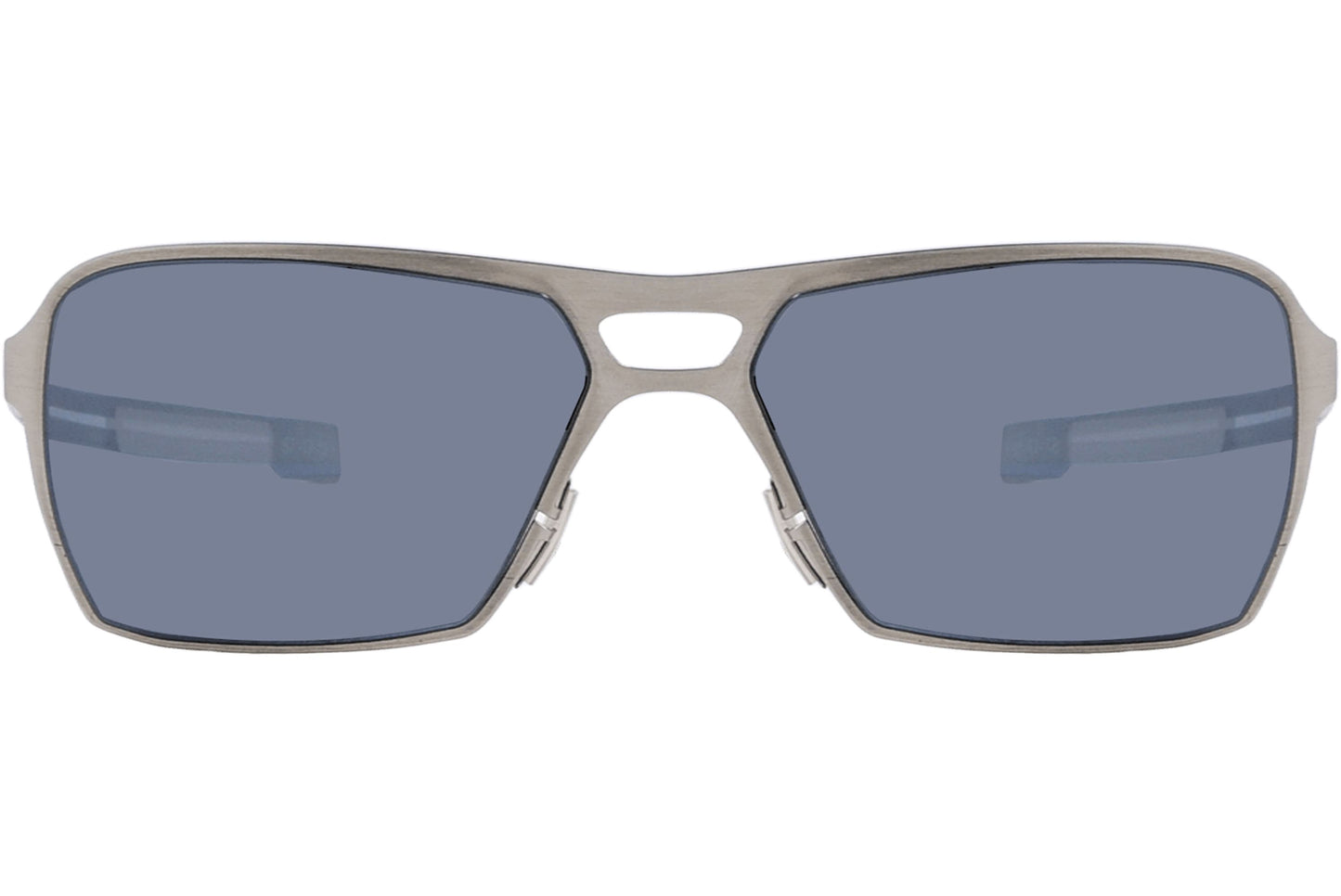 Strada Del Sole Aviator Silver Sunglasses Model: 073-SILVER-GRAY