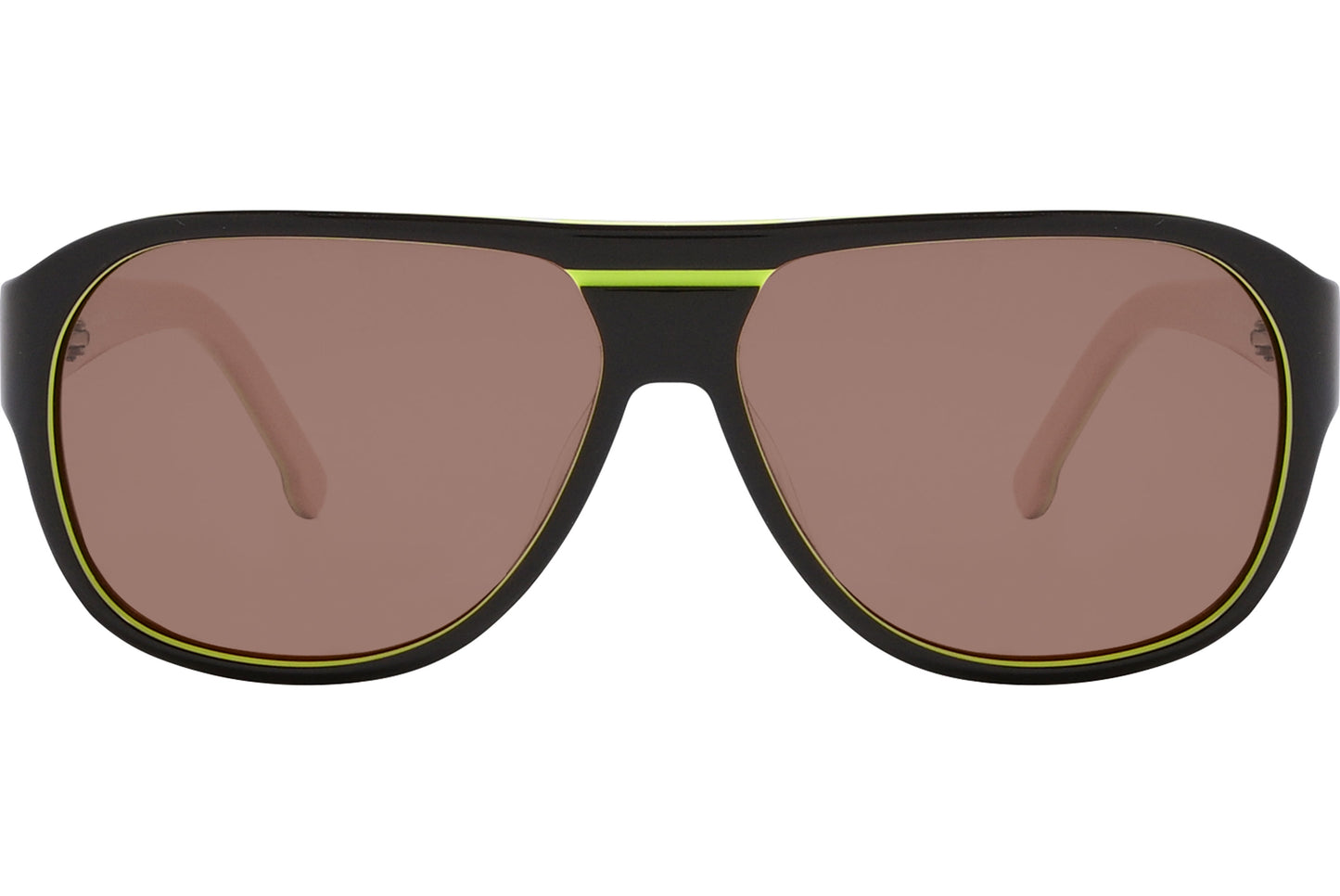 lacoste aviator sunglasses front view