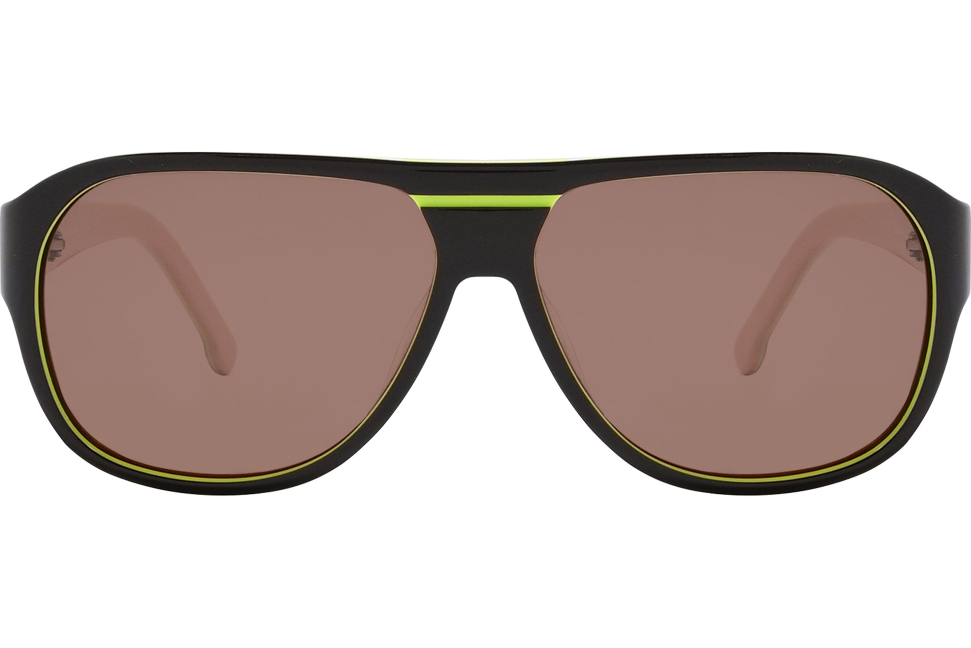 lacoste aviator sunglasses front view