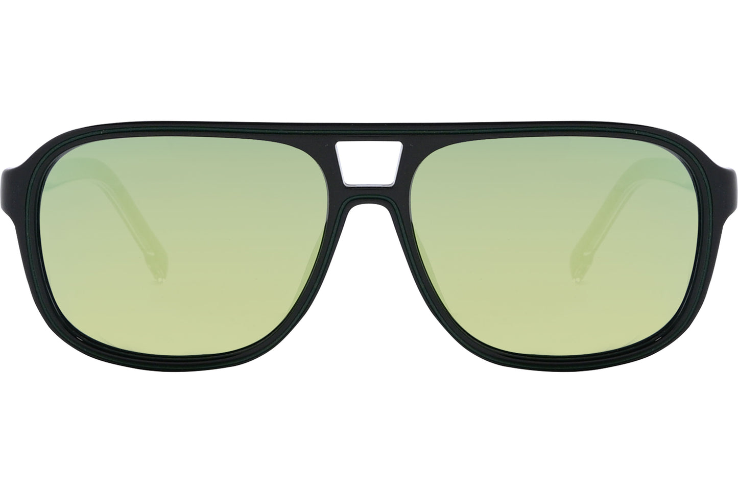 lacoste aviator sunglasses front view