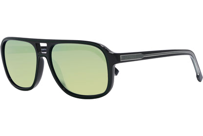 lacoste aviator sunglasses side view