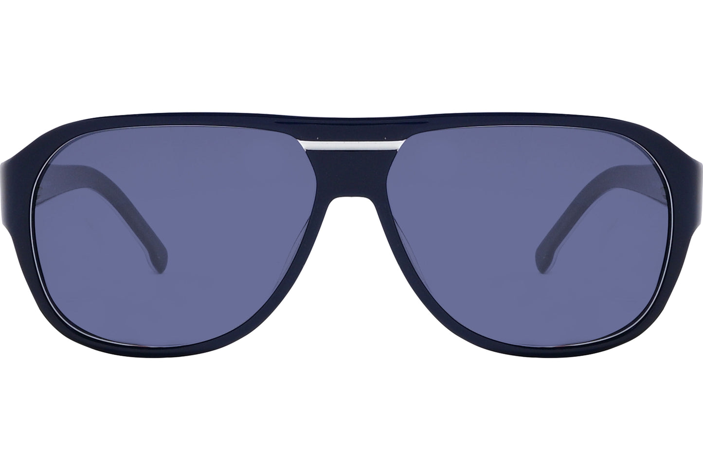 lacoste aviator sunglasses front view