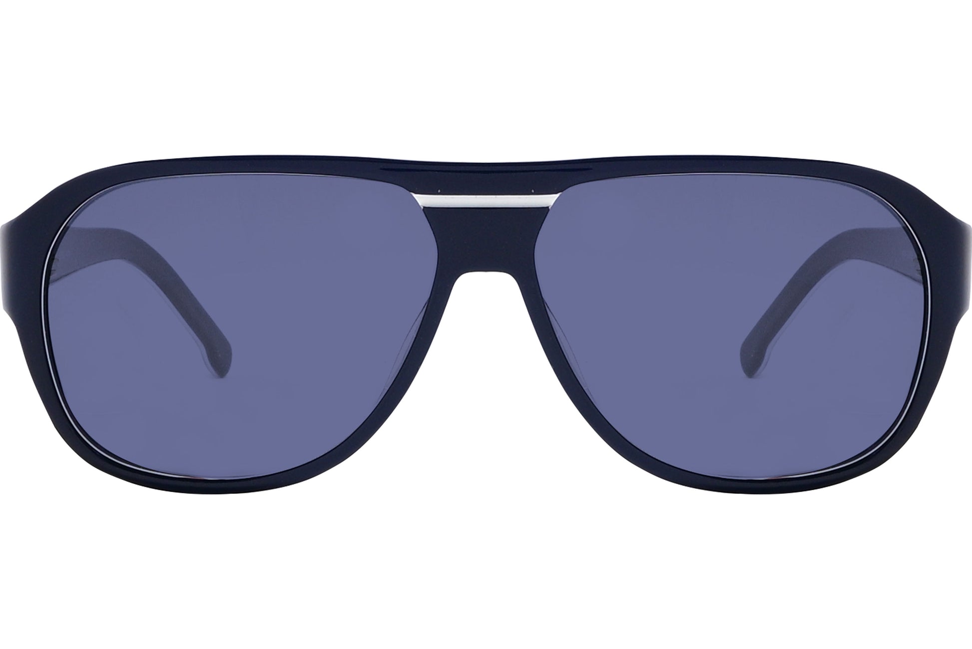 lacoste aviator sunglasses front view