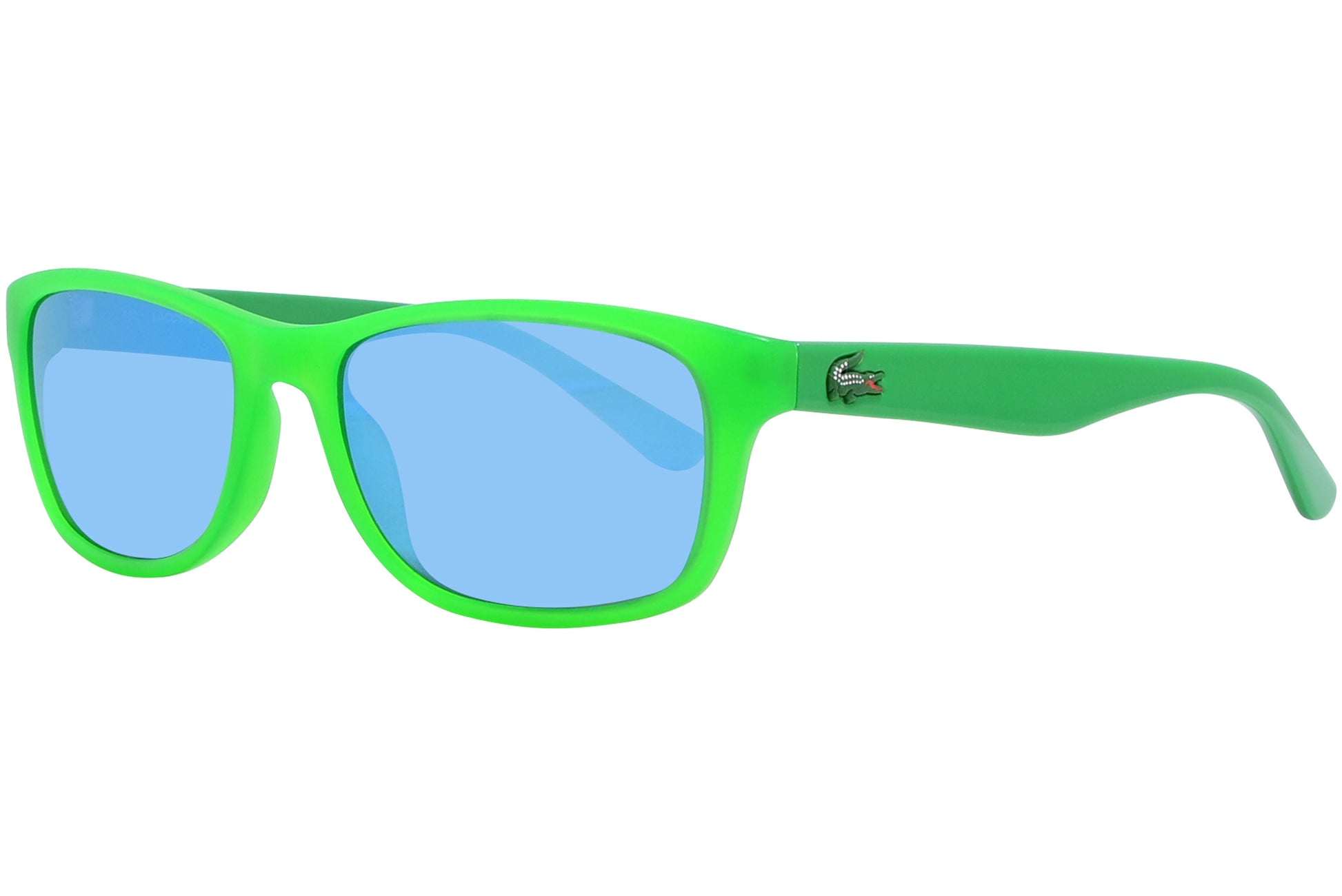 lacoste rectangle sunglasses side view