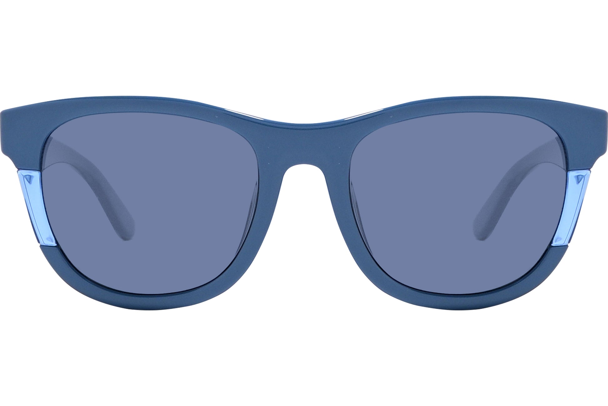 lacoste round sunglasses front view