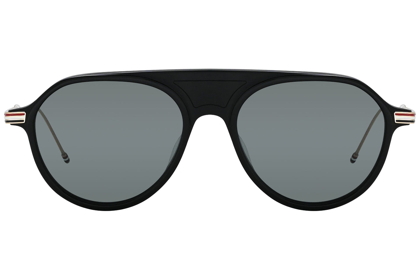 Thom Browne Aviator Black Sunglasses Model: TB809-BLK-GLD