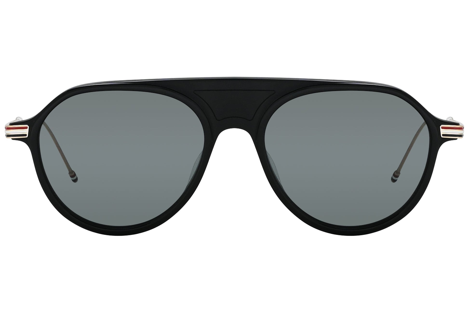 Thom Browne Aviator Black Sunglasses Model: TB809-BLK-GLD