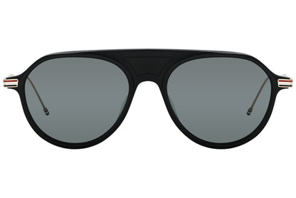 Thom Browne Aviator Black Sunglasses Model: TB809-BLK-GLD