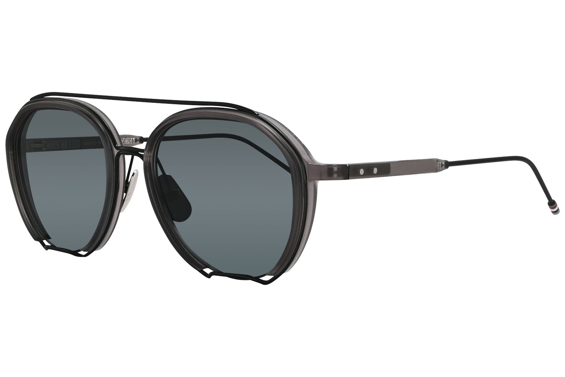 Thom Browne Aviator Gray Sunglasses Model: TBS810-GRY-BLK