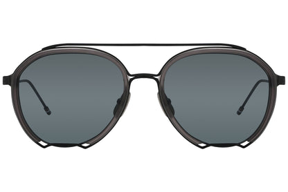 Thom Browne Aviator Gray Sunglasses Model: TBS810-GRY-BLK