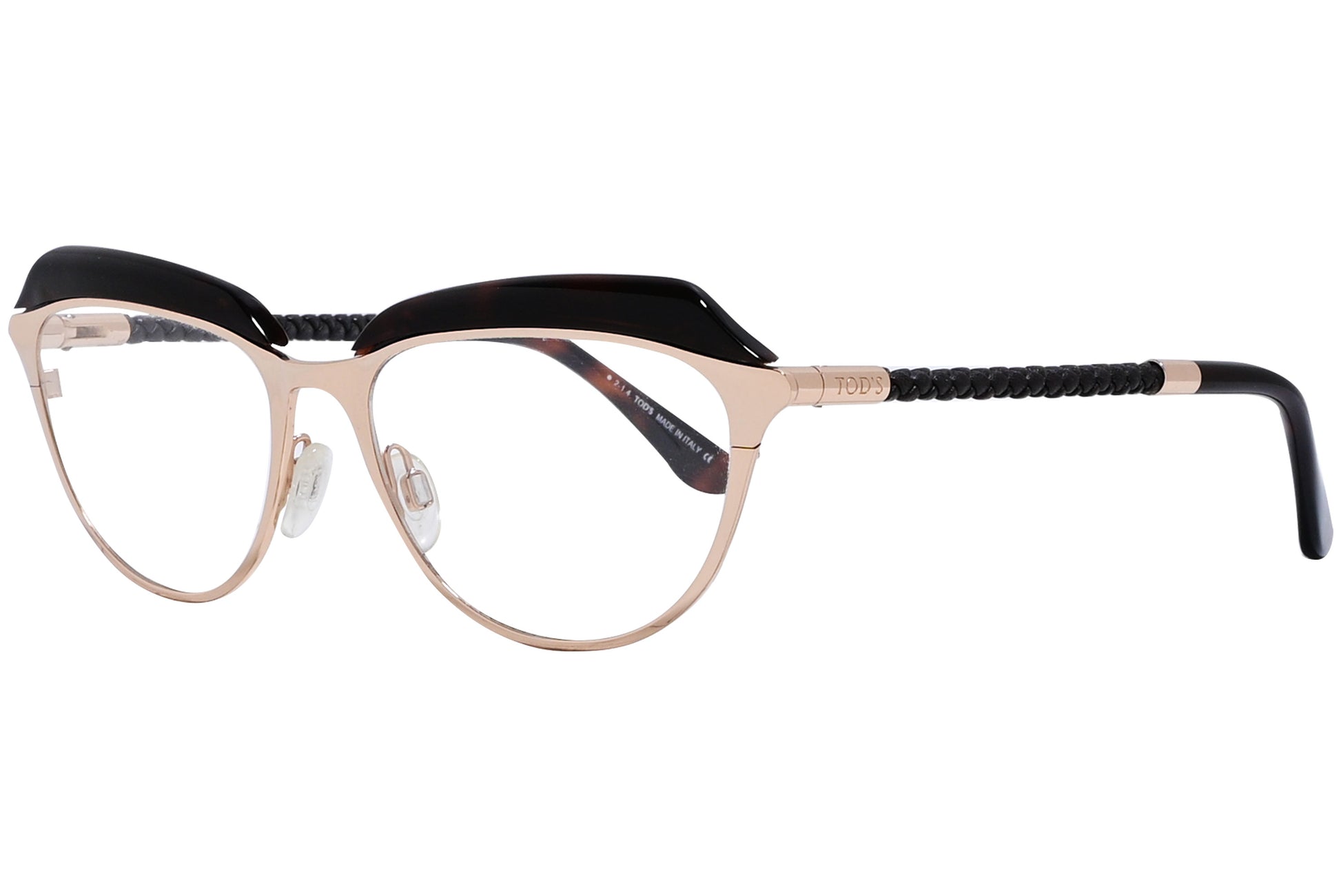 Tod's eyeglasses side view