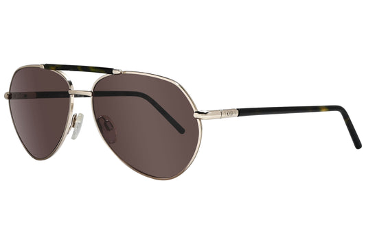 Tods Aviator Tortoise Sunglasses Model: TO123-28J Side View