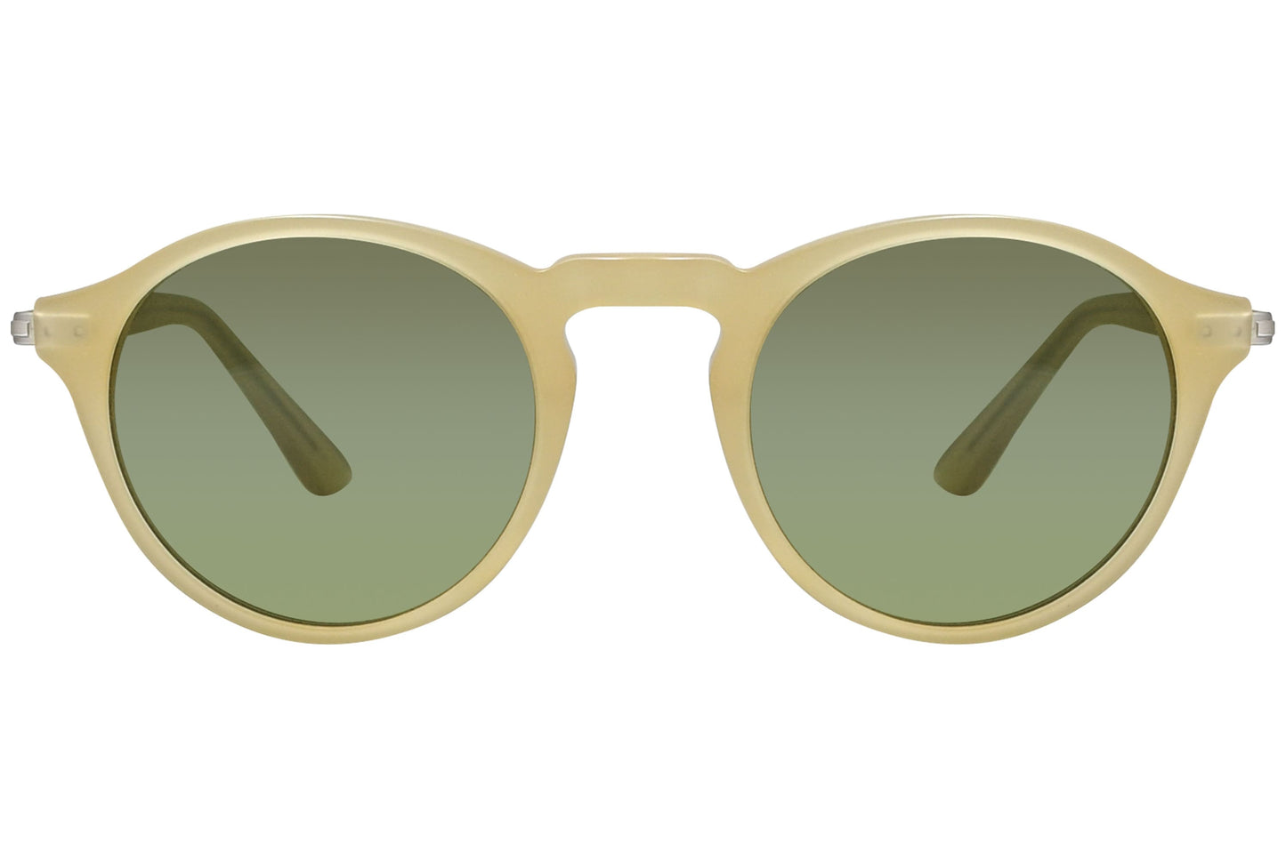 Tods Round Yellow Sunglasses Model: TO179-41N Front View