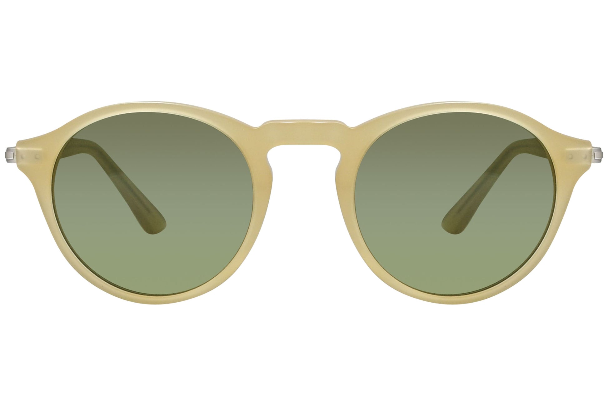 Tods Round Yellow Sunglasses Model: TO179-41N Front View