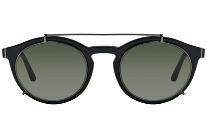 Tods Round Black Sunglasses Model: TO180-01P Front View