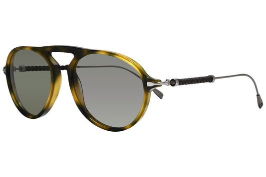 Tods Round Tortoise Sunglasses Model: TO205-53N Side View