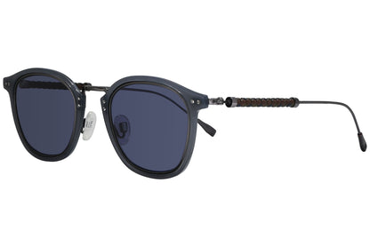 Tods Square Gray Sunglasses Model: TO218-TITANIUM-20V Side View