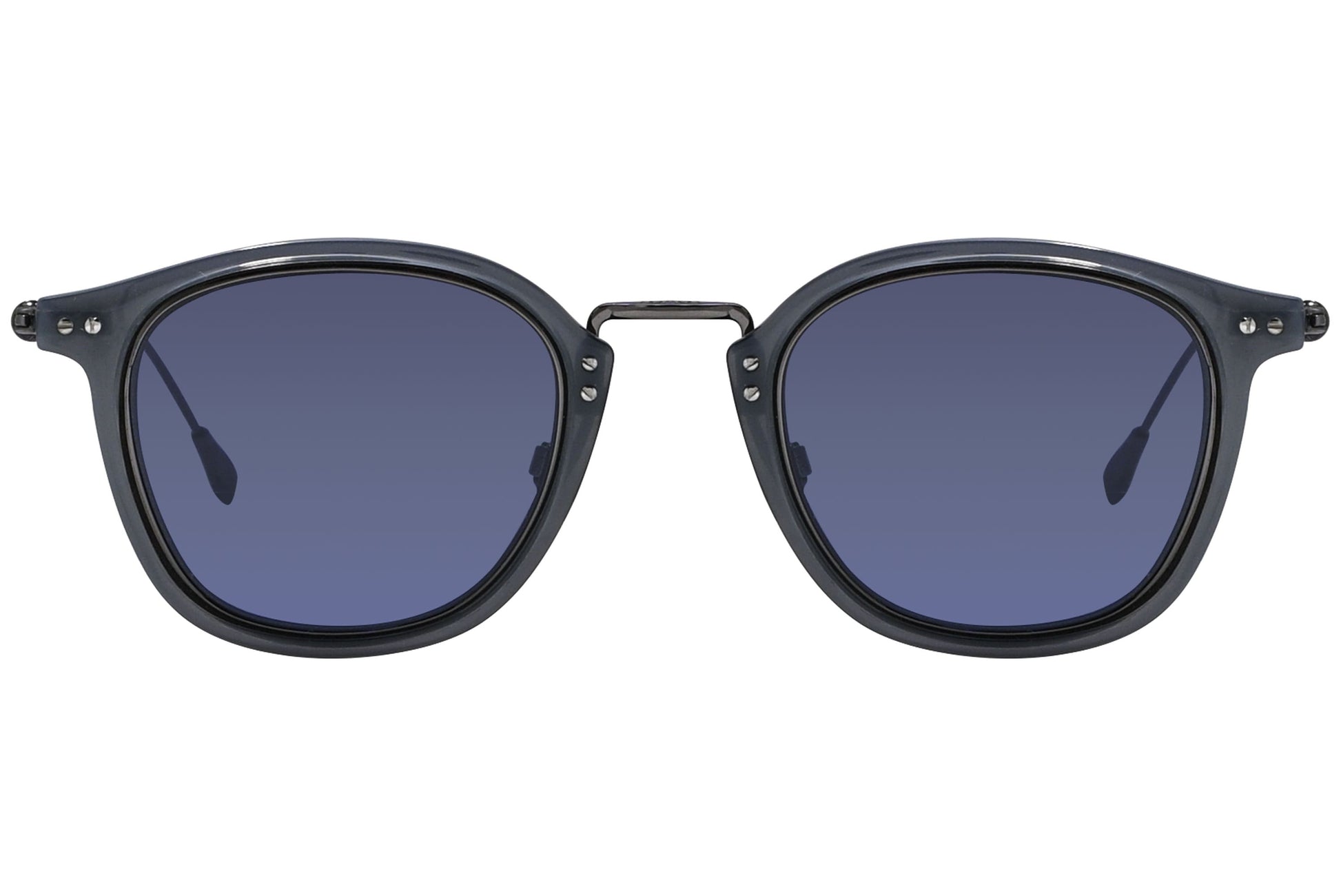 Tods Square Gray Sunglasses Model: TO218-TITANIUM-20V Front View