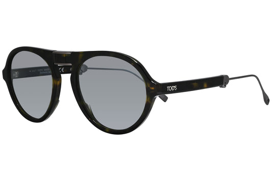 Tods Round Tortoise Sunglasses Model: TO221-52C Side View