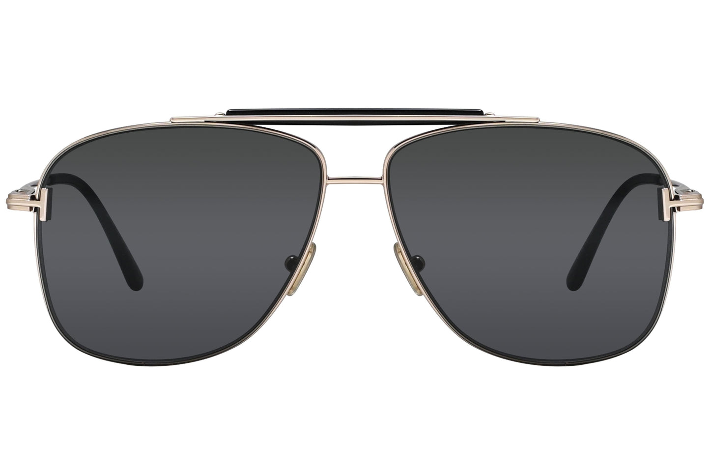 Tom Ford Aviator Gray Sunglasses Model: TF1017-28A Fron View