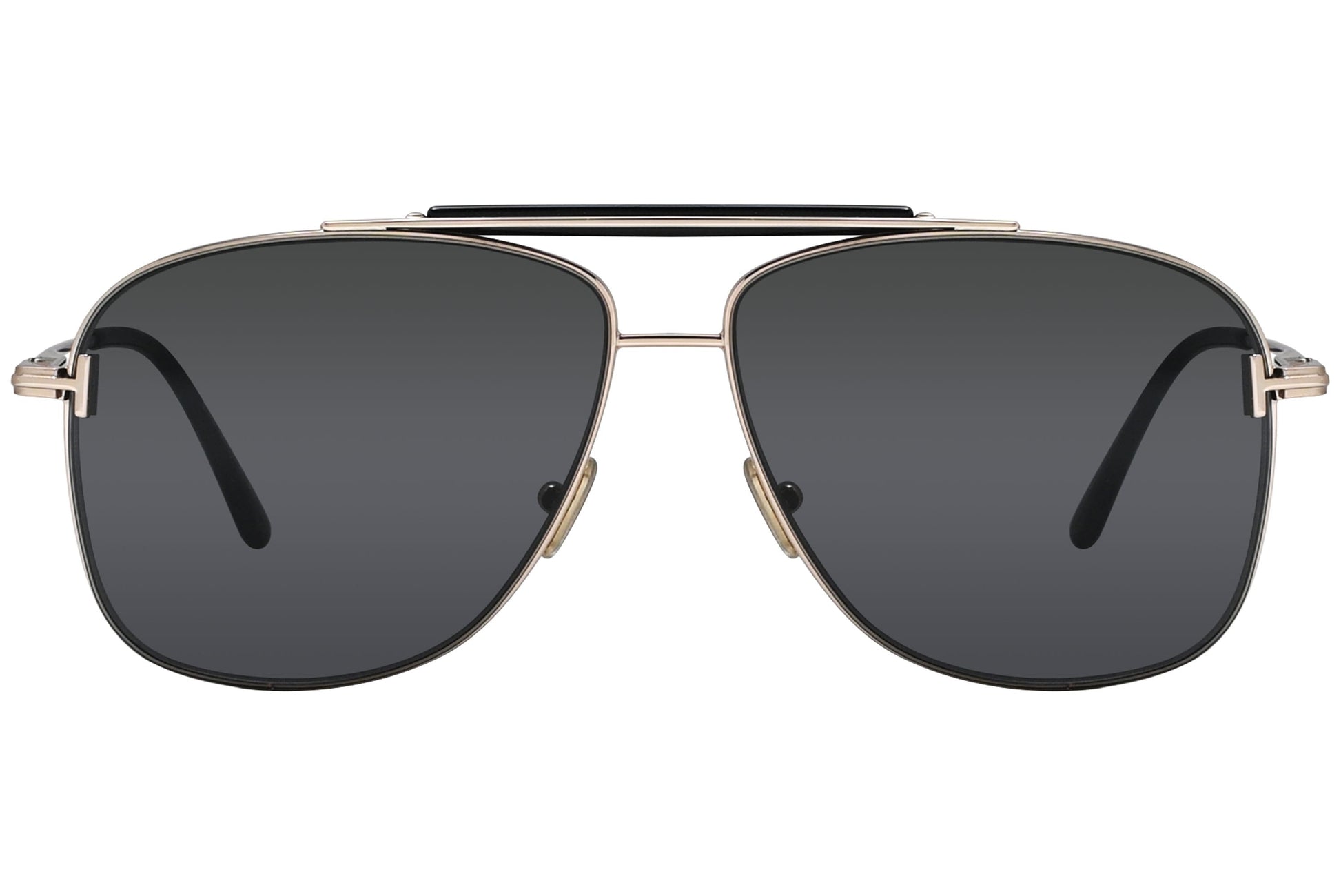 Tom Ford Aviator Gray Sunglasses Model: TF1017-28A Fron View