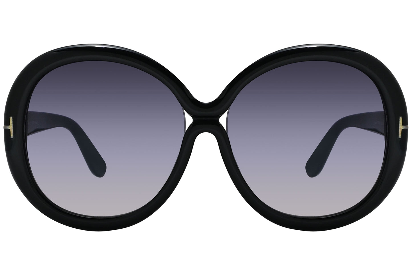 Tom Ford  Black Sunglasses Model: TF388-01B Front View