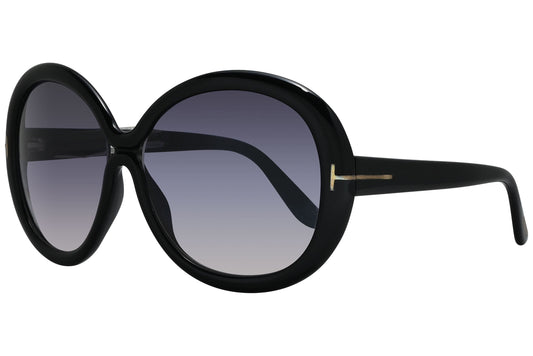 Tom Ford  Black Sunglasses Model: TF388-01B Side View