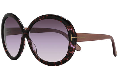 Tom Ford Round Brown Sunglasses Model: GISELLA