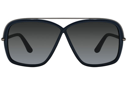 Tom Ford  Blue and Black Sunglasses Model: TF455-96P Front View