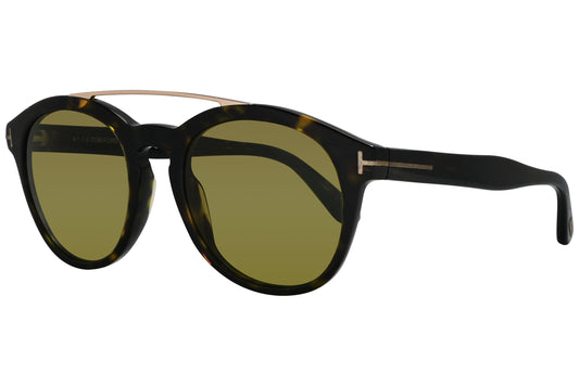 Tom Ford Tortoise Sunglasses Model: TF515-52N-TFL Side View