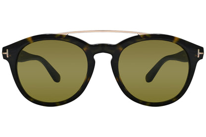 Tom Ford Tortoise Sunglasses Model: TF515-52N-TFL Front View