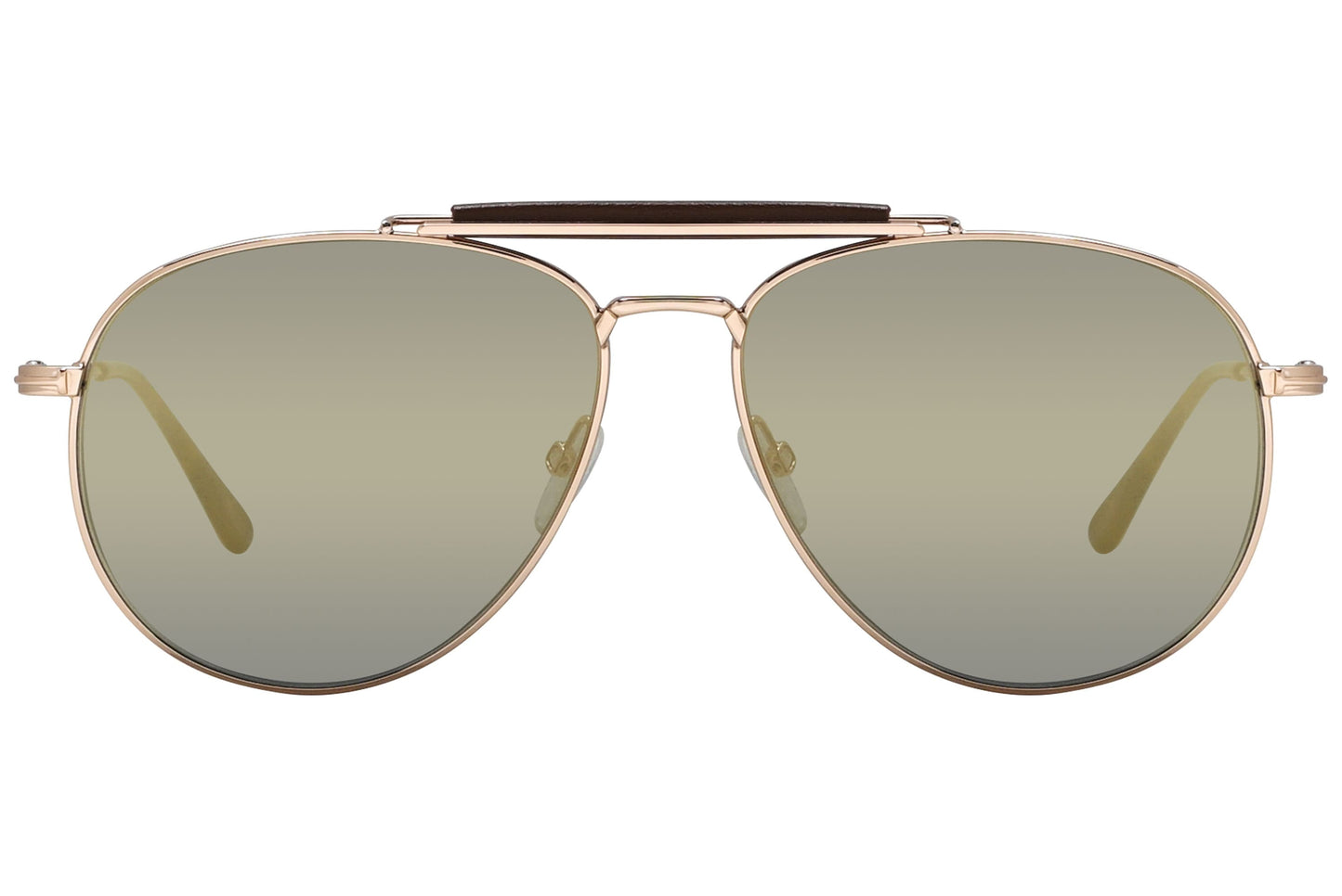 Tom Ford Dashel Gold Sunglasses Model: TF536-28C Fron View